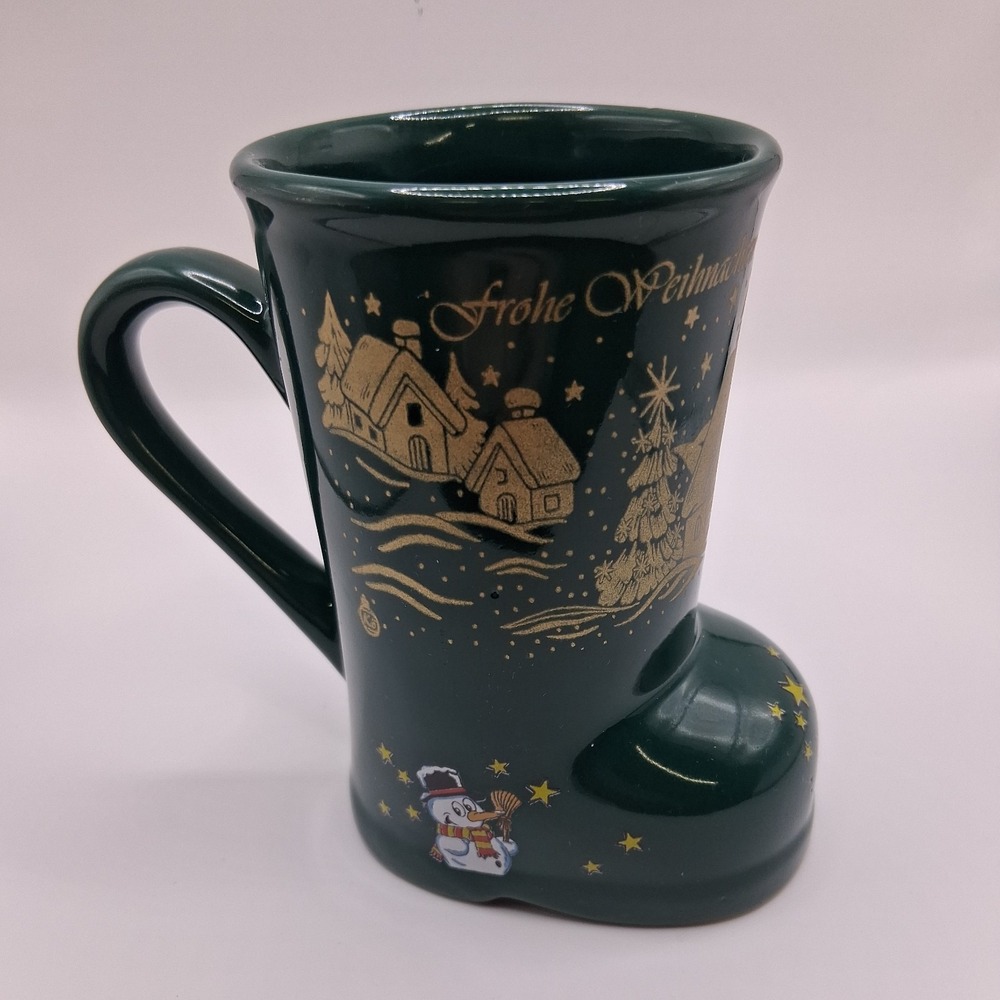 Vintage Koessinger AG Schierling Germany Hot Chocolate Boot Mug